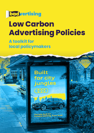 Low Carbon Advertising Policy local policymakers guide front cover